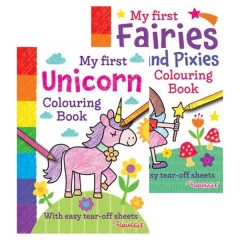 My First Unicorn & Fairies Colouring Book, 24x17cm