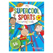 Super Cool Sports Colouring Book
