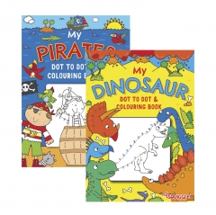 Dinosaur & Pirates Dot-to-Dot Colouring Book Dinosaur & Pirates Dot-to-Dot Colouring Book