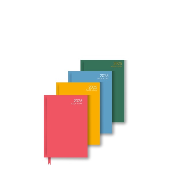 Pocket Colour Block Diary Asst 1