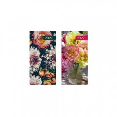 Slim Patterned Diary - Flowers in CDU Slim Patterned Diary - Flowers in CDU