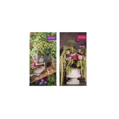 Slim WTV Patterned Diary - Flowers in CDU Slim WTV Patterned Diary - Flowers in CDU