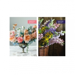 A5 WTV Patterned Diary - Flowers in CDU A5 WTV Patterned Diary - Flowers in CDU