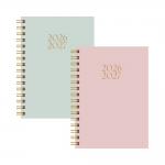 A5 WTV Plush Spiral Academic Diary 2025-26 A5 WTV Plush Spiral Academic Diary 2025-26