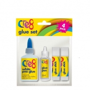 Glue Set, 4pk Glue Set, 4pk