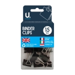 Binder Clips, 15pk Binder Clips, 15pk