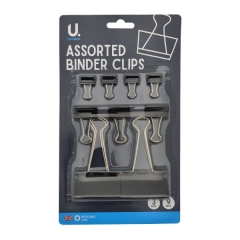 Binder Clips, 9pk Assorted Binder Clips, 9pk Assorted