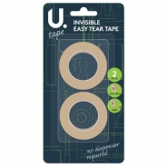 Invisible Easy-Tear Tape, 18mm x 20m, 3pk