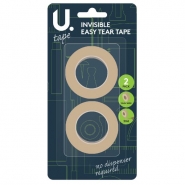 Invisible Easy-Tear Tape, 18mm x 30m, 2pk Invisible Easy-Tear Tape, 18mm x 30m, 2pk