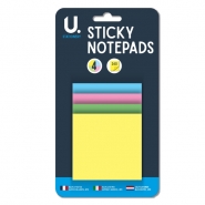 Sticky Notepads, 4pk
