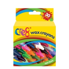 Wax Crayons, 30 Colours Wax Crayons, 30 Colours