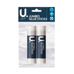 Jumbo Glue Sticks, 2pk