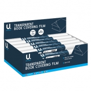 Transparent Book Covering Film 40cm x 70cm in CDU Transparent Book Covering Film 40cm x 70cm in CDU