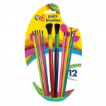 Assorted Paint Brushes, 12pk Assorted Paint Brushes, 12pk