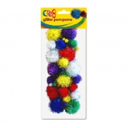 Glitter Pom Poms Glitter Pom Poms