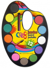 Jumbo Paint Palette 12 Colours Jumbo Paint Palette 12 Colours