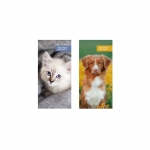 Slim WTV Patterned Diary - Cats & Dogs in CDU Slim WTV Patterned Diary - Cats & Dogs in CDU
