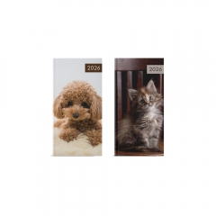 Slim WTV Patterned Diary - Cats & Dogs in CDU Slim WTV Patterned Diary - Cats & Dogs in CDU
