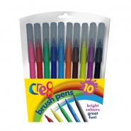 Brush Pens, 10 Colours