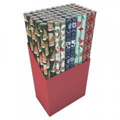 Festive Giftwrap, 2.5m x 70cm Festive Giftwrap, 2.5m x 70cm