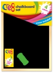 Chalk Board Set with Chalks and Eraser Chalk Board Set with Chalks and Eraser