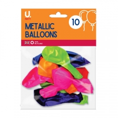 Metallic Balloons, 10pk Metallic Balloons, 10pk