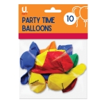 It's Party Time Balloons, 10pk It's Party Time Balloons, 10pk
