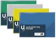 A4 Elastic File Folder