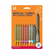 Musical Candle & Assorted Candles