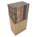 Kraft Patterned Giftwrap, 2m x 70cm Kraft Patterned Giftwrap, 2m x 70cm