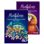 Spiral Advanced Colouring Book 8inchx6inch Mindfulness Spiral Advanced Colouring Book 8inchx6inch Mindfulness