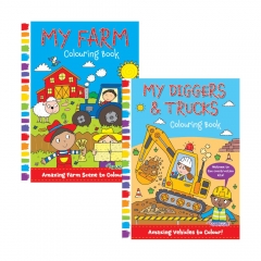 Farm & Building Site Colouring Books Farm & Building Site Colouring Books