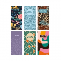 Slim WTV Graphic Patterned Diary, 6 Asst in CDU Slim WTV Graphic Patterned Diary, 6 Asst in CDU