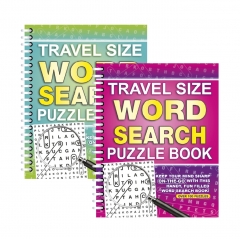 Travel Size Word Search Asst 1 , Spiral Bound Travel Size Word Search Asst 1 , Spiral Bound