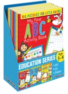 My First ABC/123/Shapes Activity Books