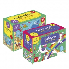 Unicorn & Under Water Jigsaw, 25 pieces Unicorn & Under Water Jigsaw, 25 pieces