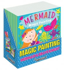 Magic Painting Mermaid & Knight, 20x20cm in CDU Magic Painting Mermaid & Knight, 20x20cm in CDU
