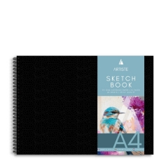 A4 Artist Hardback Sketchbook, Landscape A4 Artist Hardback Sketchbook, Landscape