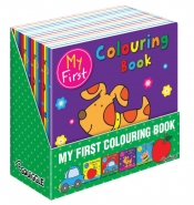 My First Colouring Books, 4 Asstd, 21x21cm in CDU My First Colouring Books, 4 Asstd, 21x21cm in CDU