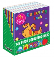 My First Colouring Books, 4 Asstd, 21x21cm