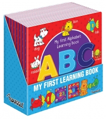 My First ABC/123 Learning Book 21x21cm in CDU My First ABC/123 Learning Book 21x21cm in CDU