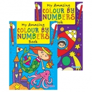 Colour by Numbers Book