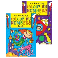 Colour by Numbers Book Colour by Numbers Book