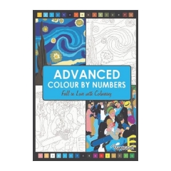 Advanced Colour by Numbers Book Advanced Colour by Numbers Book