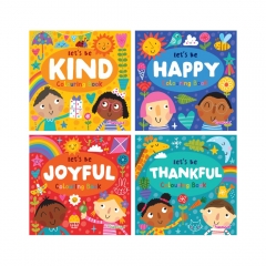 Kids Positivity Mindfulness Colouring, 4 Asst in CDU Kids Positivity Mindfulness Colouring, 4 Asst in CDU