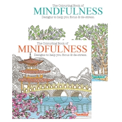 Mindfulness Colouring Book 1&2 21x21cm Mindfulness Colouring Book 1&2 21x21cm