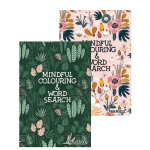 A5 Mindfulness Colouring Wordsearch Book 1 & 2 A5 Mindfulness Colouring Wordsearch Book 1 & 2