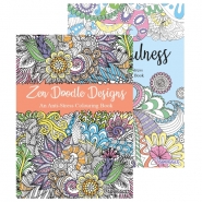 Zen Doodle & Mindfulness Anti-Stress Colouring Books