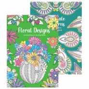 Patterns & Floral Designs Anti-Stress Colouring Books
