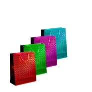 Holographic Bag Small - Red, Green & Blue, 11.5x14.5x6.5cm
